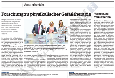 Forschung Gefäßtherapie - Vernetzung Experten